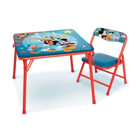 Mickey Mouse Jr. Activity Table Set with 1 Chair