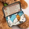 Xerteam Mini Bear Plush Toy, Soft Comfortable Little Pocket Bear