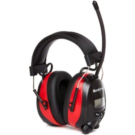 Nordstrand Ear Defenders Protection Muffs Headphones - AM/FM Radio - Phone Stereo Jack - NRR 25dB