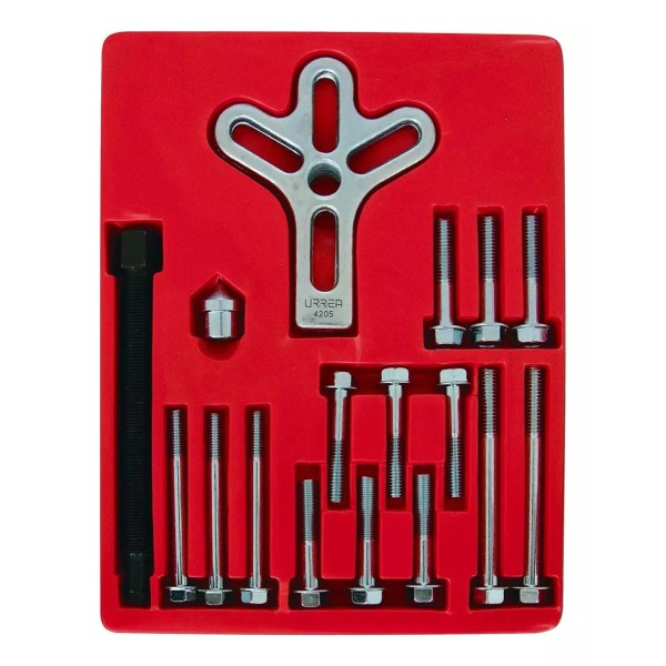 Urrea Juego De Extractor Pata De Gallo 17 Piezas Urrea