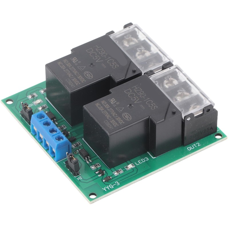 Powerful 30A Relay Module DC 5V - Bi-Directional Two-Way Optocoupler