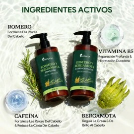 Kaisasa Romero Y Bergamota Shampoo Y Acondicionador De Kit