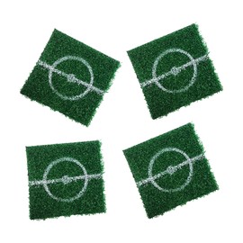 Mad Monkey Green & White Standard Football Coaster