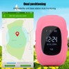 Q50 1.44in Kids Waterproof Smart Touch Screen Watch Positioning Watch