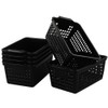 Begale Plastic Storage Basket/Bins Organizer, Set of 6