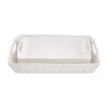 Mud Pie White Baker 2 Dish Set, small 2 3/4"