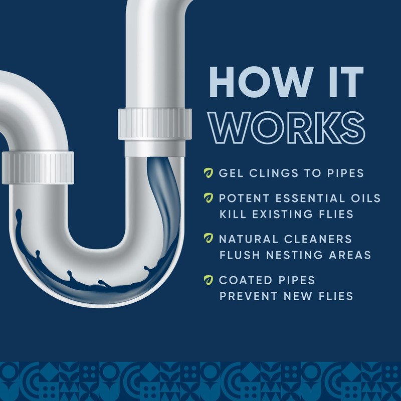 Fruit Fly Drain Treatment | Drain Fly Eliminator | Eliminates