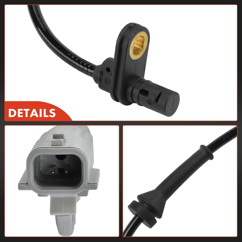 Frankberg ABS Sensor ABS Speed Sensor Rear Left Compatible with