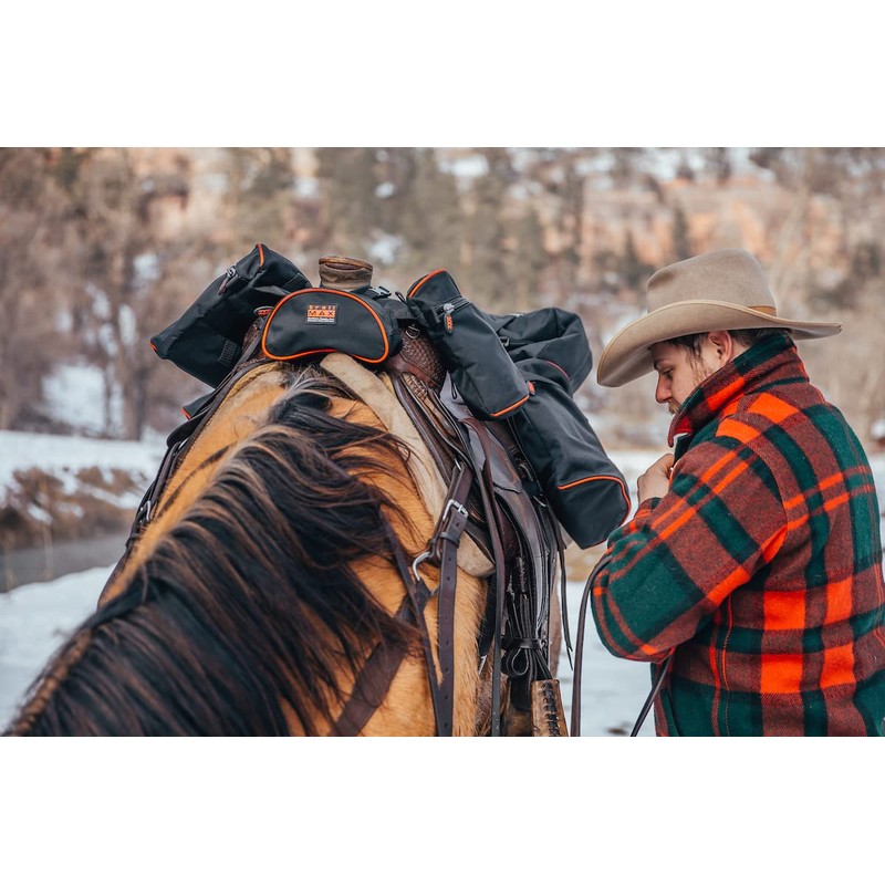 TrailMax Original Pommel Pocket Saddlebag for Western & Endurance Saddles;