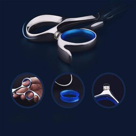Xrten Salon Hair Scissors Set, Hair Cutting Scissors Professional Hairdressing Scissors Set, Stainless Steel Thinning Scissors for Men and Women