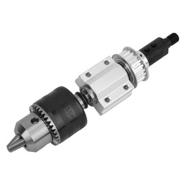 Fafeicy Table Drill Unpowered Spindle Assembly Kit B16 Drill Chuck+ M10 Sleeve DIY Woodworking Lathe Cutting Grinding Accessory