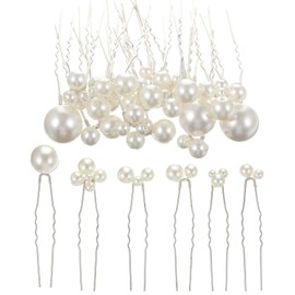 Pearl Hair Clips for Women, 18Pcs Wedding Bridal Pearl Hair Accessories