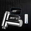 LED Water Thermometer ABS PC Water Temperature Meter with 360