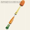 Hanforede 2 Pcs 3 in 1 Bottom Brush Set Multifunctional