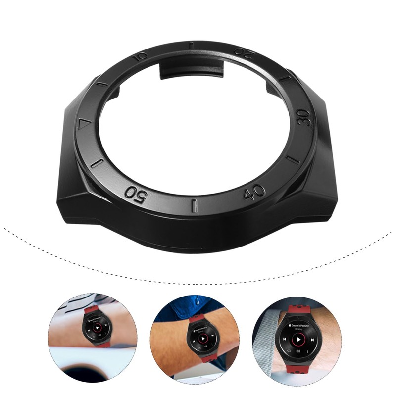 TEHAUX 1pc PC Protective Case Holder Watchband Protector Smartwatch Accessories