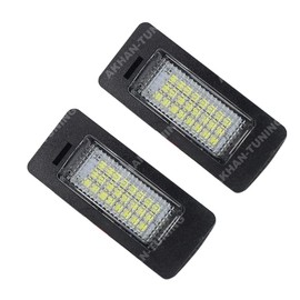 KB11 Error Free Number Plate Lighting, License Plate Lighting, Xenon White, Plug & Play CanBus Compatible with Cad-dy 4 (SA), Golf 5 Variant, Golf 6 Variant, Golf 7 Variant, Golf Plus