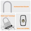 DAERDUO 24 Pack 40 mm (1-9/16") Keyed Alike Laminated Padlocks