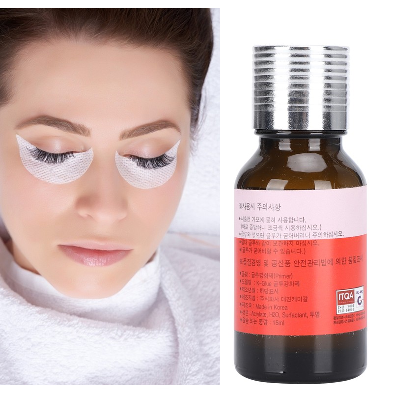 15ml False Eyelash Primer Glue Eyelash Extension Grafting Eyelash Glue