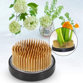 Garosa Round Flower Holder Arrangement Ikebana Kenzan Flower Frog Flower Decoration Fixed Arranging Tool(#3)