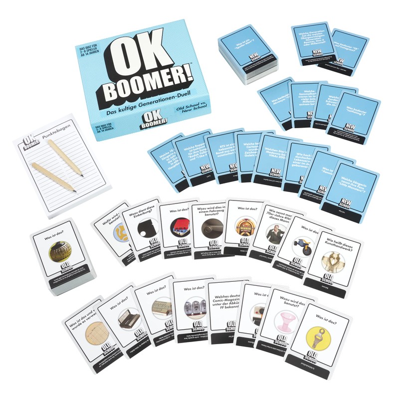 Goliath OK Boomer!, Card Game from 14 Years, Board Game