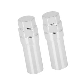 A ABSOPRO 2 Pcs Chrome 7 Spline Wheel Lug Nut Drive Tuner Key Tool Lock 16mm Item Replacement