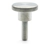 Hippo Hardware M6 (6mm X 16mm) Knurled Thumb Screws Hand
