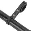 20CM Carbon Tube Bicycle Handlebar Extender Bracket Mount Bike Headlight