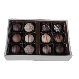 12 Piece Gourmet Chocolate Truffle Box