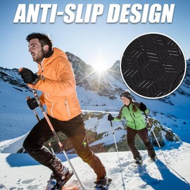 RIGWARL Winter Gloves Men Women Warm Gloves for Cold Weather Touch Screen Water-Resistant Windproof Glove for Running Driving Cycling Hiking Walking Gardening