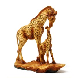 Thorness Eye catching Free Standing Graceful GIRAFFE and CALF Decorative ORNAMENT | Giraffe Gifts for Women Men Girls Boys Giraffes Lover Gift Birthday Friendship Gifts Present Animal Lover Gift