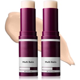 2PCS Bálsamo Multi Volumen de Calcio, Cemenrete Calcium Mu lti Balm, Calcium Multi Balm Anti-Aging, Wrinkle Core Stick, Barra Hidratante De ColáGeno, Mantiene La Piel Húmeda Y Suave, Cuello Y Rostro