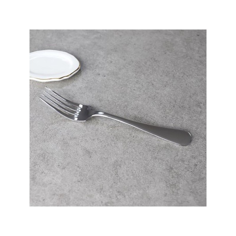 (10x10) Domestic Stainless Steel Gable Dessert Fork 2P / (텐바이텐)국산