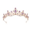 Rannyrena Crystal Wedding Tiaras and Crowns for Women Sparkling Rhinestone
