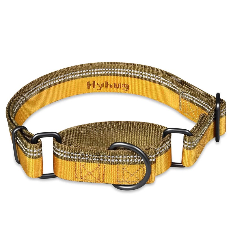 Hyhug Pets Reflective Dog Martingale Collar with Nice Jacquard Weave