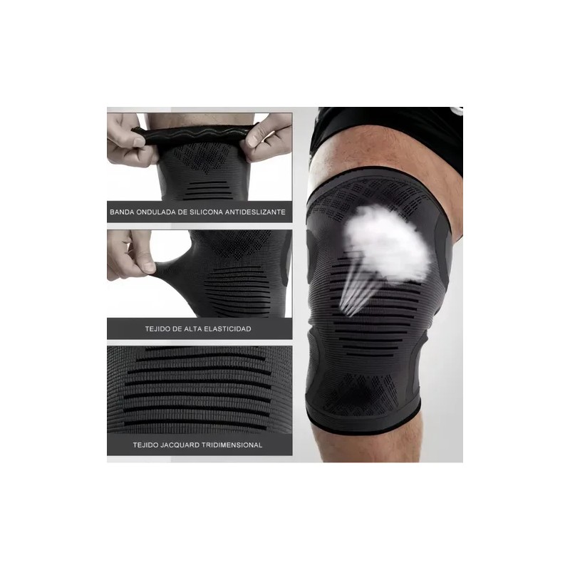 De Un Par Ortopedica Compresion Deportiva Elastica Rodillera
