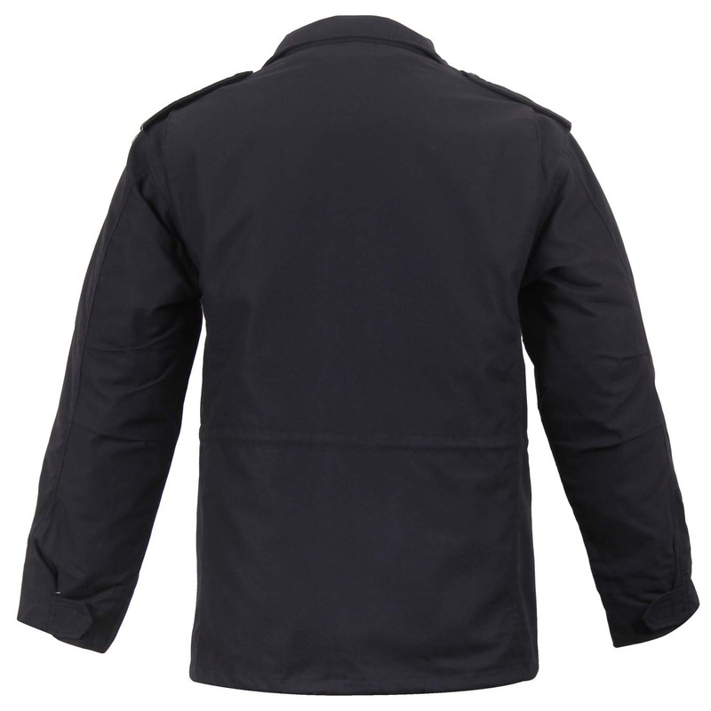 Rothco M-65 Field Jacket, Black, Medium