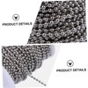 jojofuny 30m Beaded Pull Chain Roller Chain for Jewelry Making