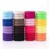 100pc 2.5cm Donas Ligas Scrunchies Elásticas Sin Costura para Cabello