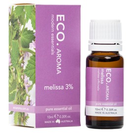 Eco Aroma Dilution Melissa 3% in Grapeseed Essential Oil 10ml