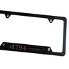 Black 1794 Edition License Plate Frame Cover Holder ForToyota Tundra