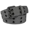 Drizzte Mens Belt Plus Size 140cm Nylon Canvas Webbing Belt