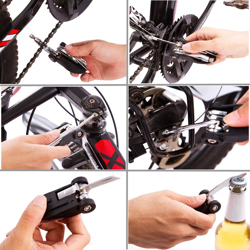 COZYROOMY Bicycle Repair Kit – Saddle Bag, Bicycle Tool Set