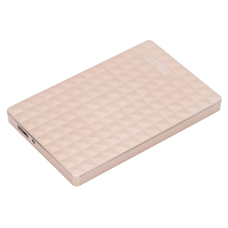 BU KING External Drive 2.5in YD0024 Golden Mobile Hard Disk