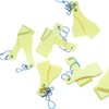 10pcs Plastic Scraper Tool Keychain, Scraper for Lottery Ticket, Scoop