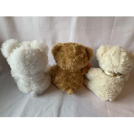 Weighted stuffed animal, weighted plush bears with 2 lbs, washable plush buddy, teddy, polar
