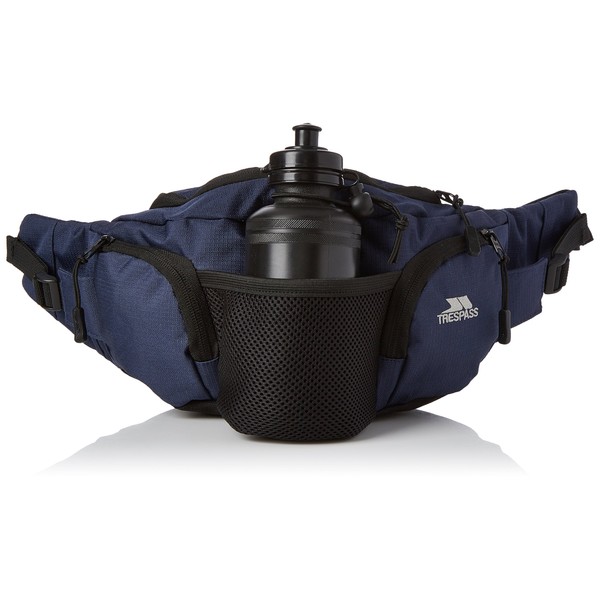Trespass Vasp, Navy Blue, Adjustable 5L Bumbag / Running Belt