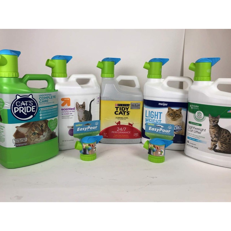 Duke-N-Boots Cat Litter Scoop Pour Spout, Litter Organizer, Litter Release,