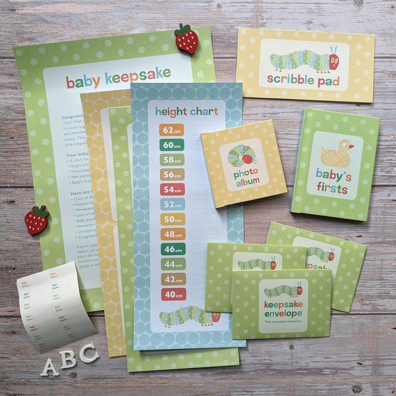 The Very Hungry Caterpillar Baby Keepsake Capsule by Robert Frederick