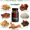 Herbtopia Forever Young Longevity Supplement for Immunity, Anti Gray Hair,