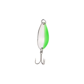 Acme C140-NCS 1/4-Ounce Little Cleo Fishing Lure, Nickel Chartreuse Stripe